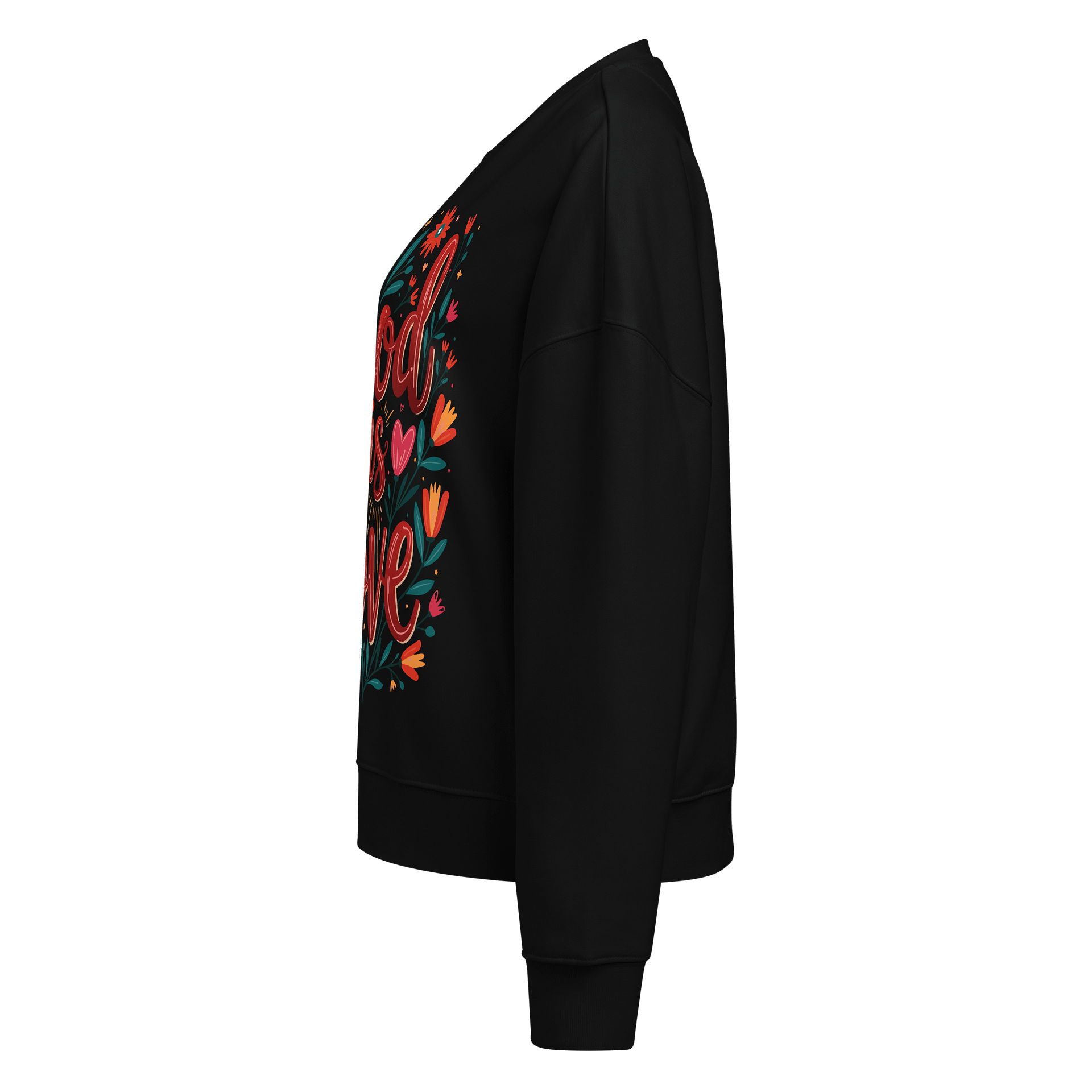God Is Love Women's Organic Crewneck Sweatshirt product image (7)