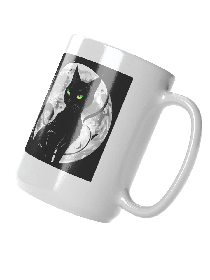 Cosmic Cat White Glossy Mug product image (2)