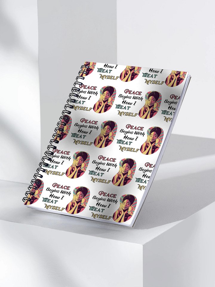 Peace Dotted Notebook product image (1)