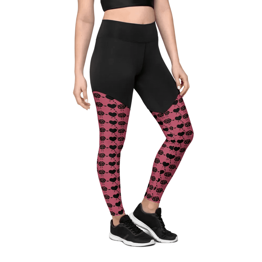 Heartbeat Compression Leggings product image (3)