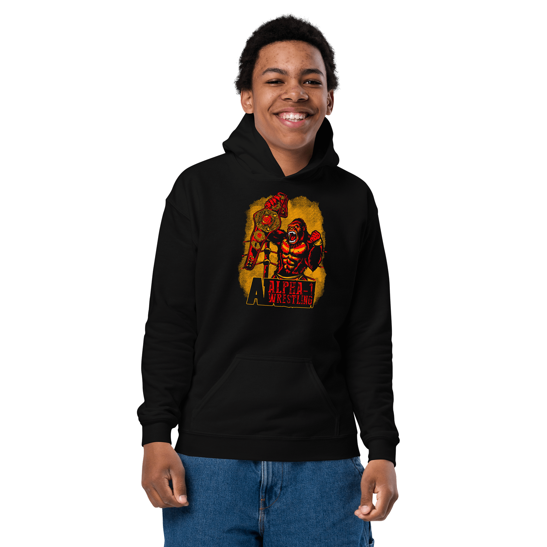 Gorilla A1 Wrestling Kids Hoodie product image (2)