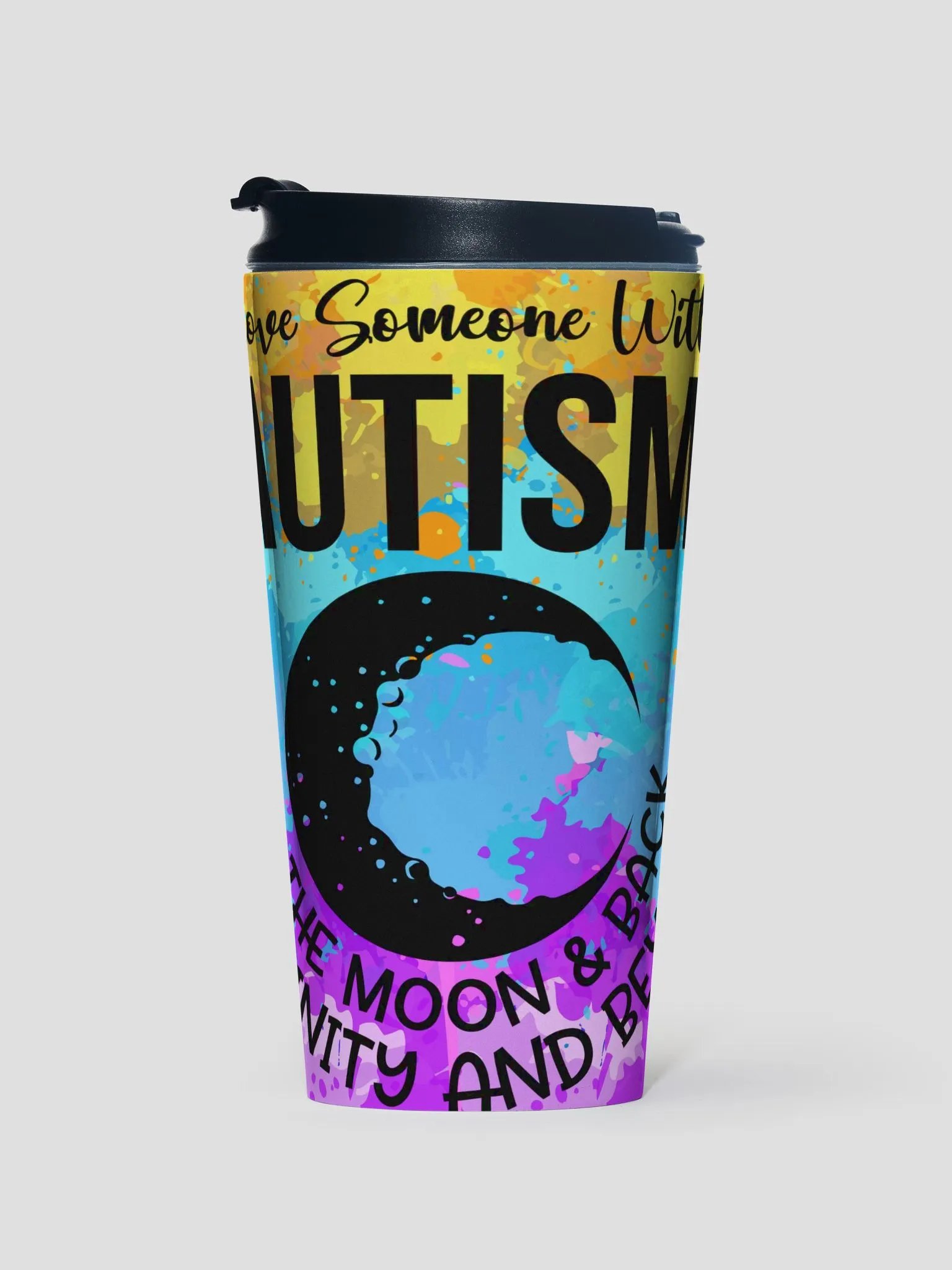 To the Moon & Back Stainless Steel Travel Mug product image (1)