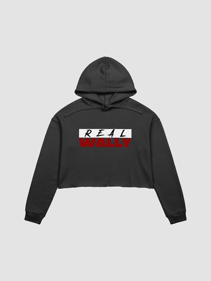 RealWally Fleece Crop Hoodie product image (1)