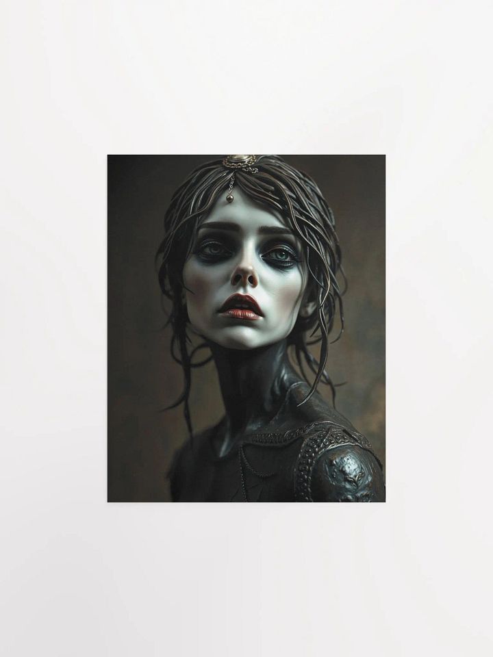 Gothic Bronze Lady Matte Poster product image (6)