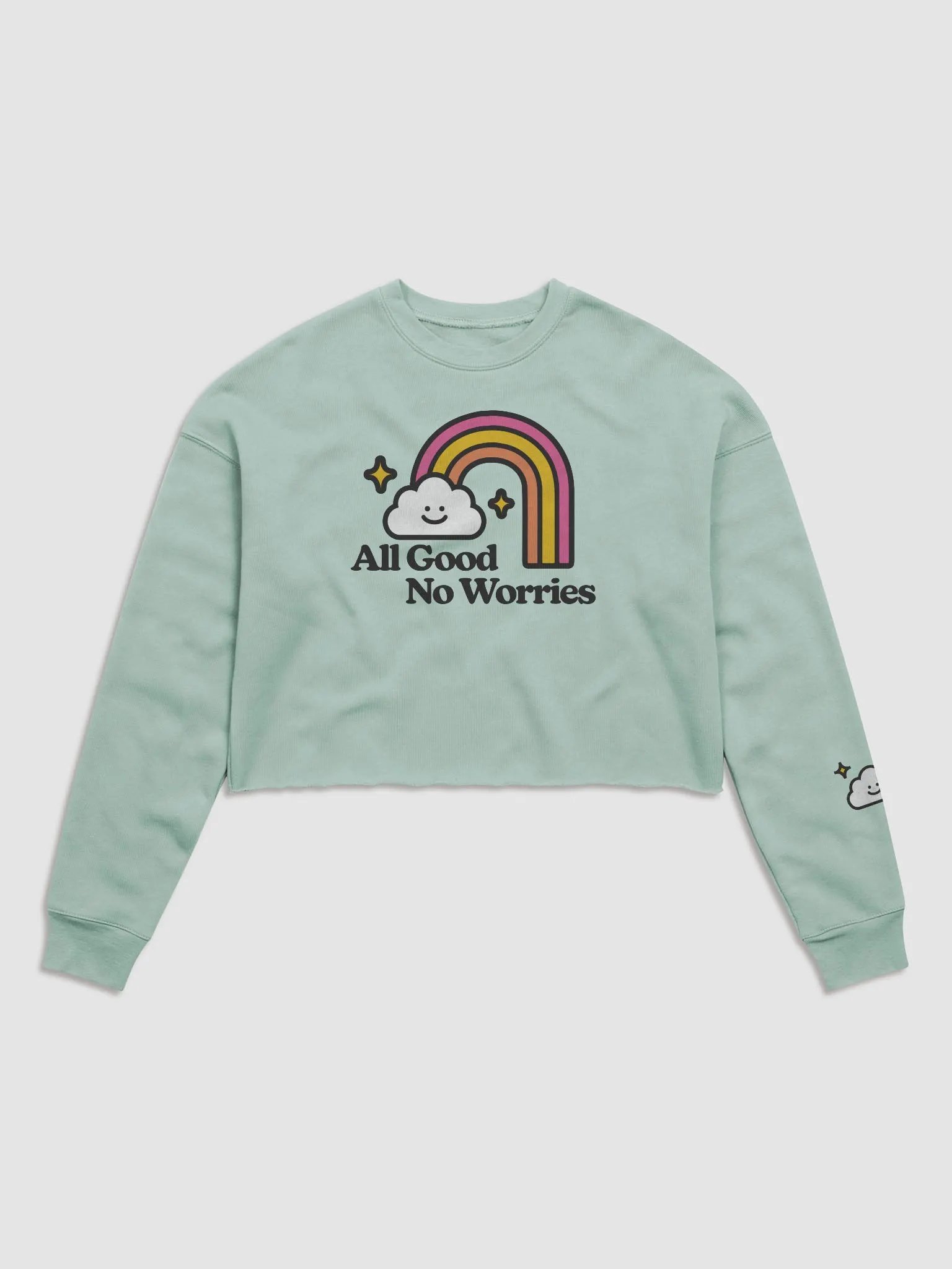 Rainbow Cropped Sweater product image (1)