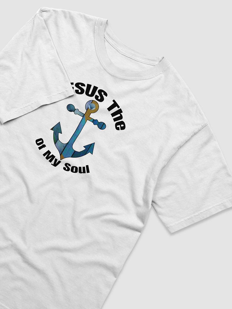 JESUS THE ANCHOR OF MY SOUL Artistic Anchor Graphic Tee product image (3)