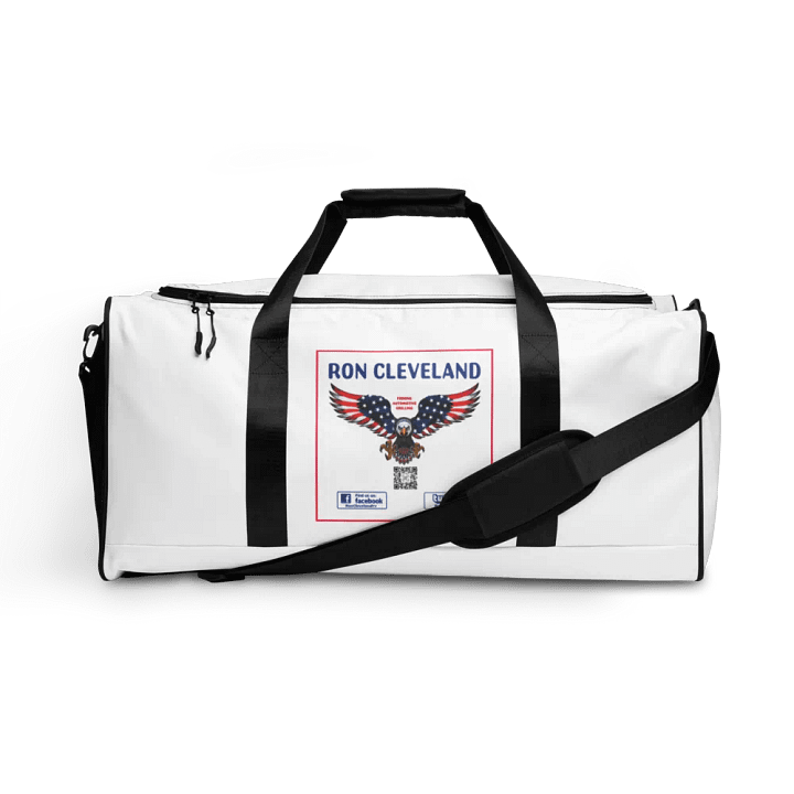 Patriotic Eagle All-Over Duffle Bag product image (1)