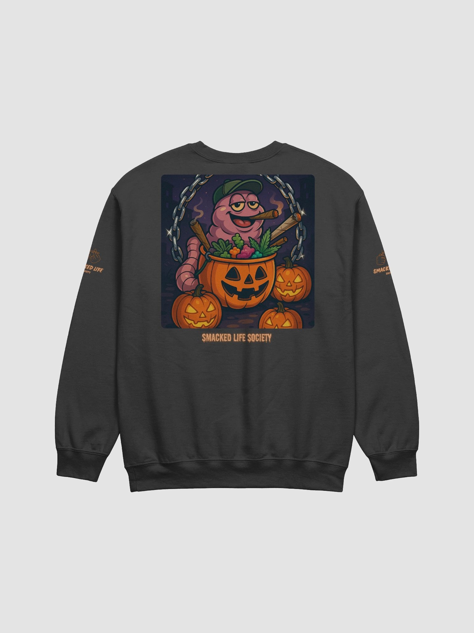 Smacked or Treat – Halloween Stoner Sweatshirt product image (11)