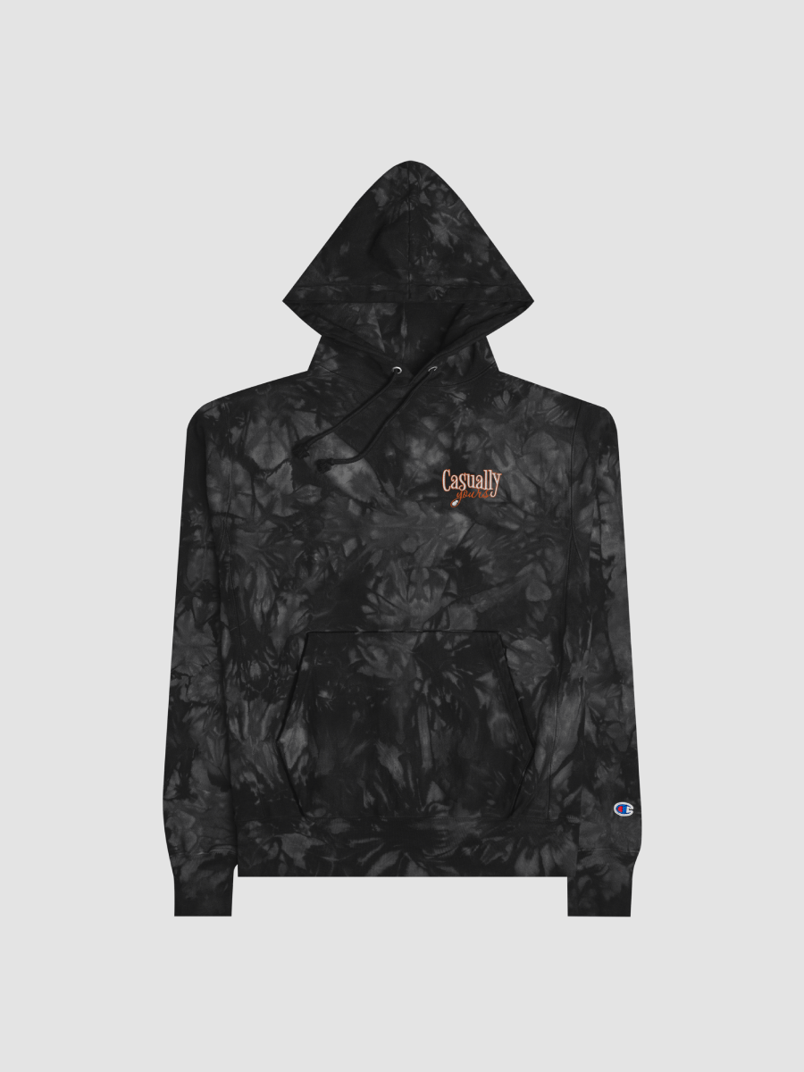 Casually Yours -- Tie Die Hoodie -- Pineapple Edition -- product image (3)