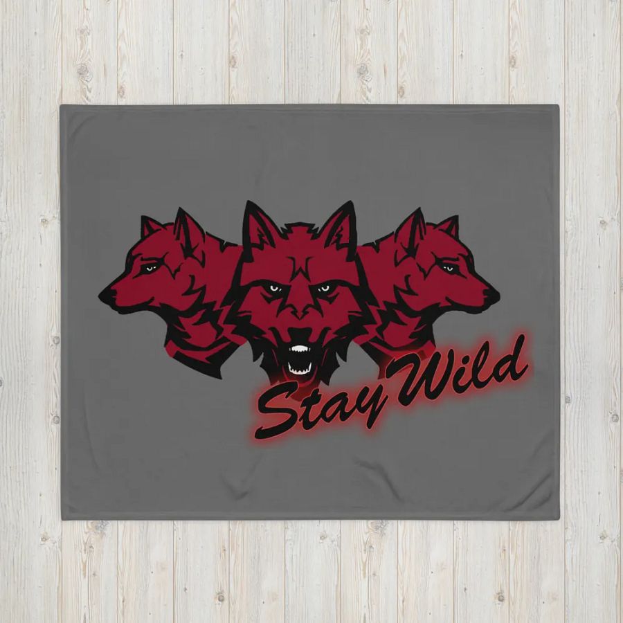 Stay Wild Throw Blanket product image (16)