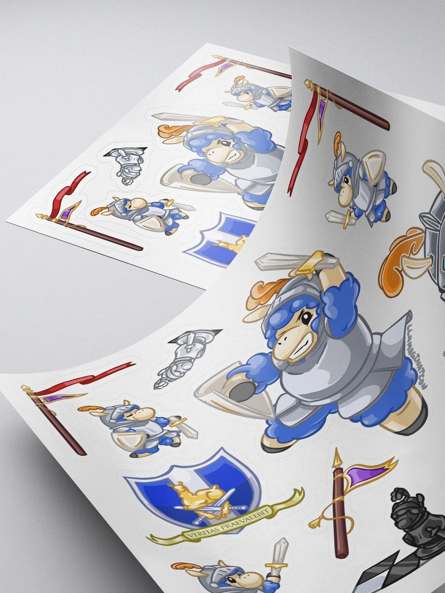 Llama Knight Sticker Set product image (4)