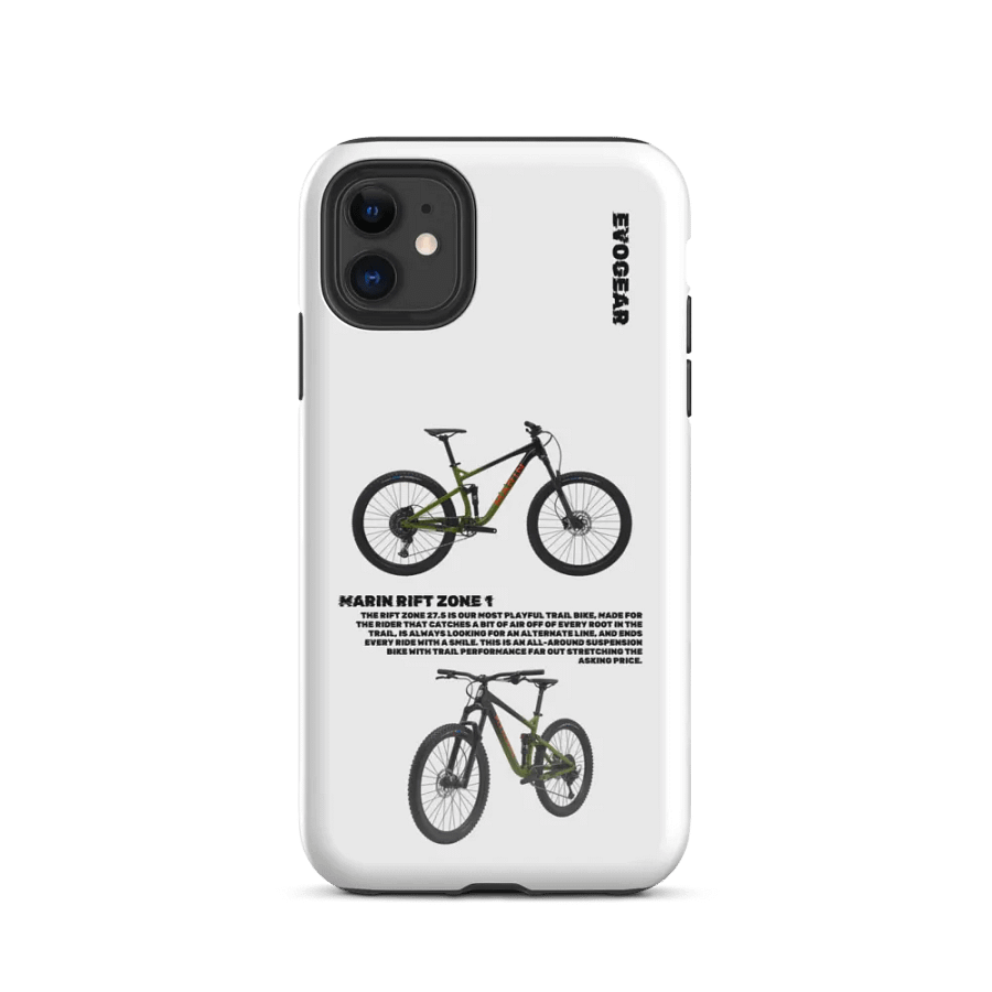 White Marin Rift Zone 1 iPhone Case product image (2)