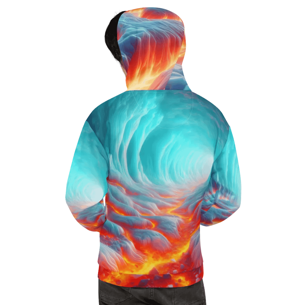 Fire and Ice - Molten Lava Meets Ice #36 product image (8)