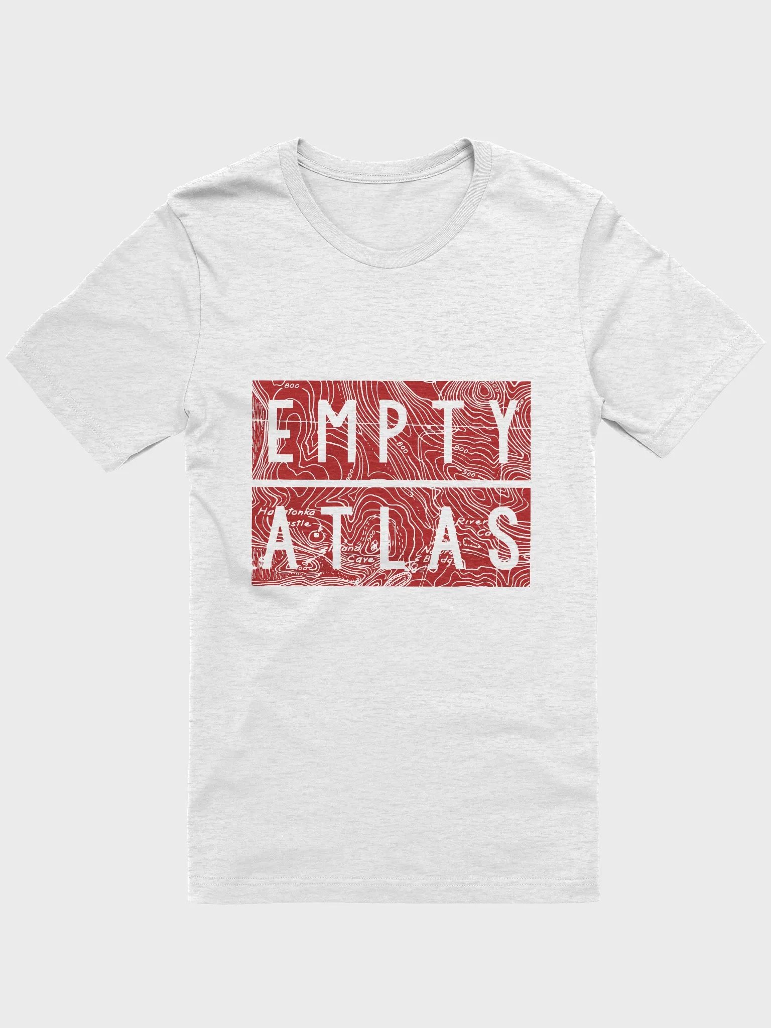Topographic Map T-Shirt product image (1)