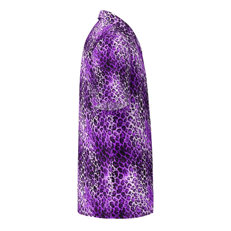 Purple Leopard Hawaiian Shirt product image (4)