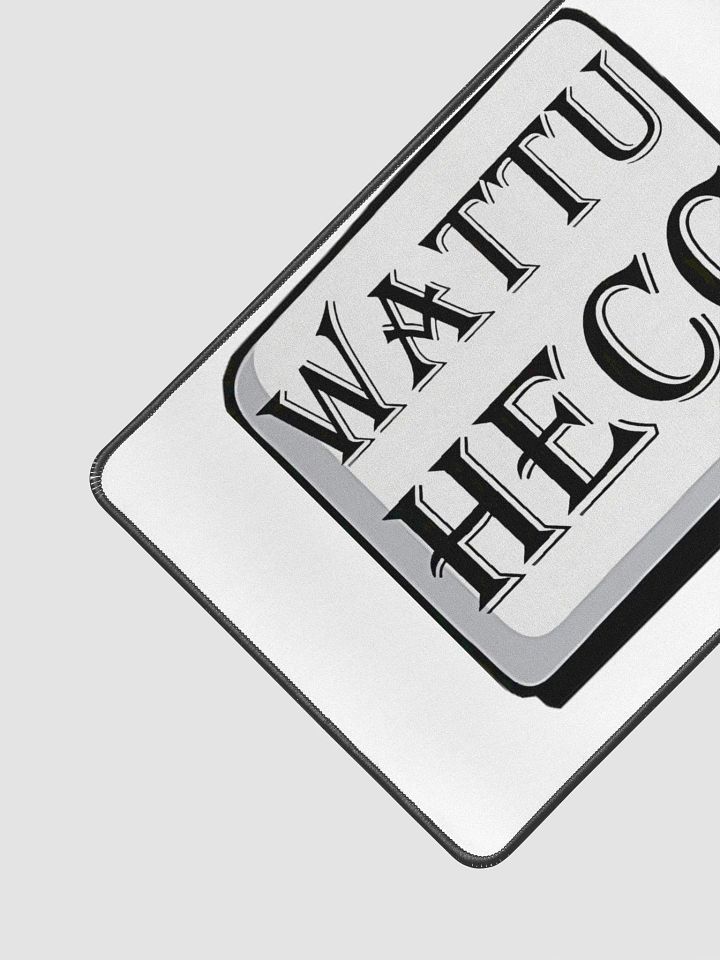 wattuhecc Desk Mat 12