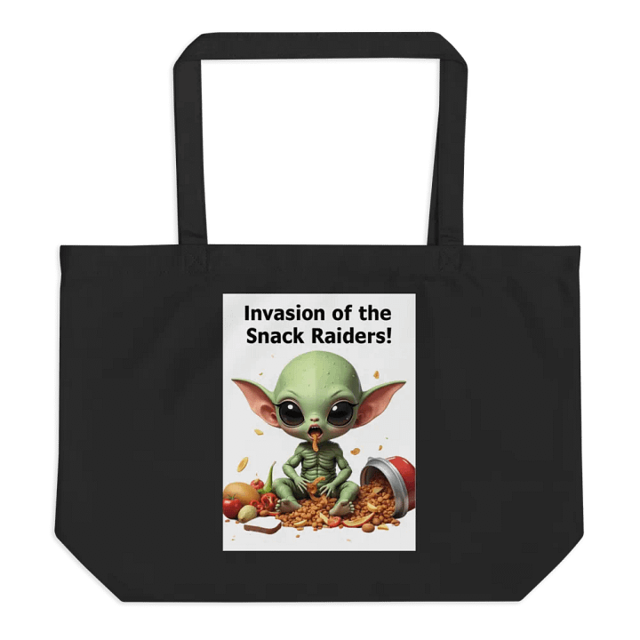 Alien Snack Invasion Eco Tote product image (1)