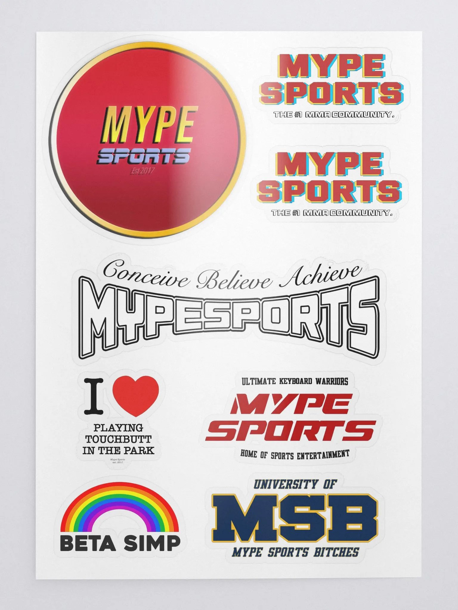 Mype Sports Sticker Kit #1 product image (1)