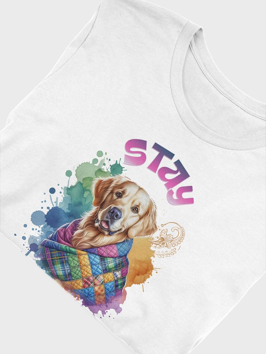 Pawsitive Vibes Golden Retriever T-Shirt product image (6)