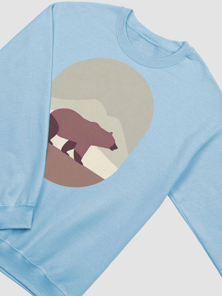 Mountain Vector Bear Crewneck Sweatshirt product image (6)