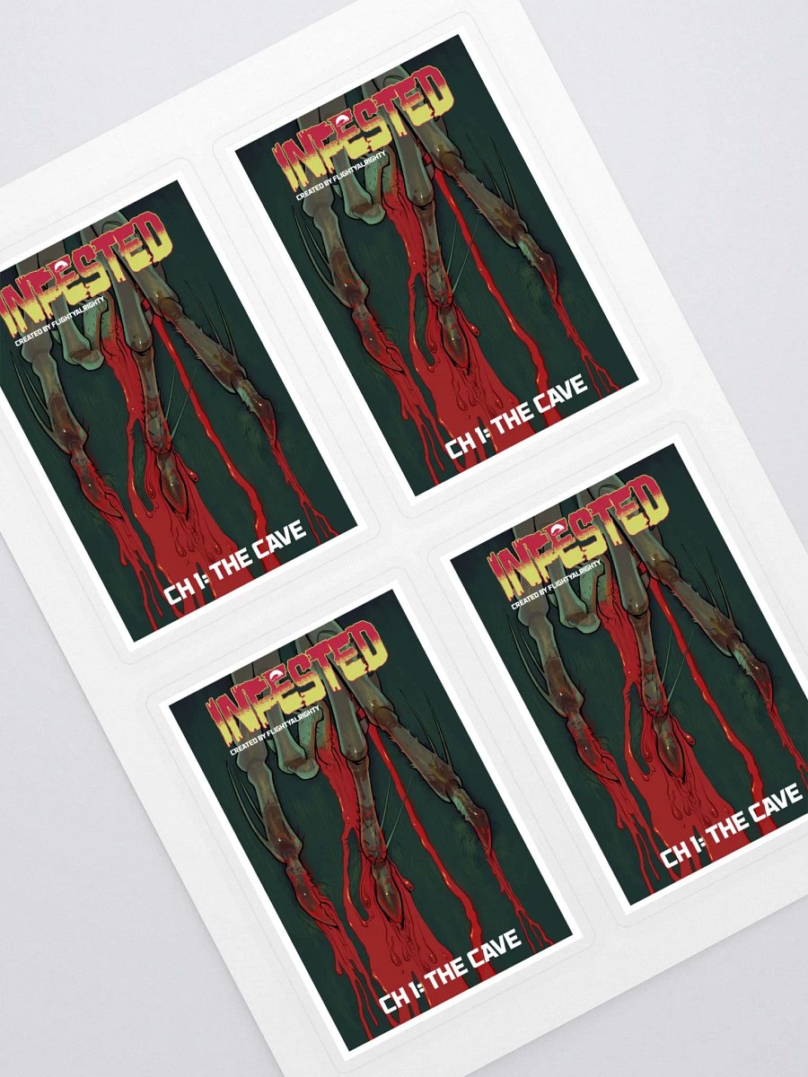 Infested Chapter 1 Alt Cover Sticker Sheet product image (1)