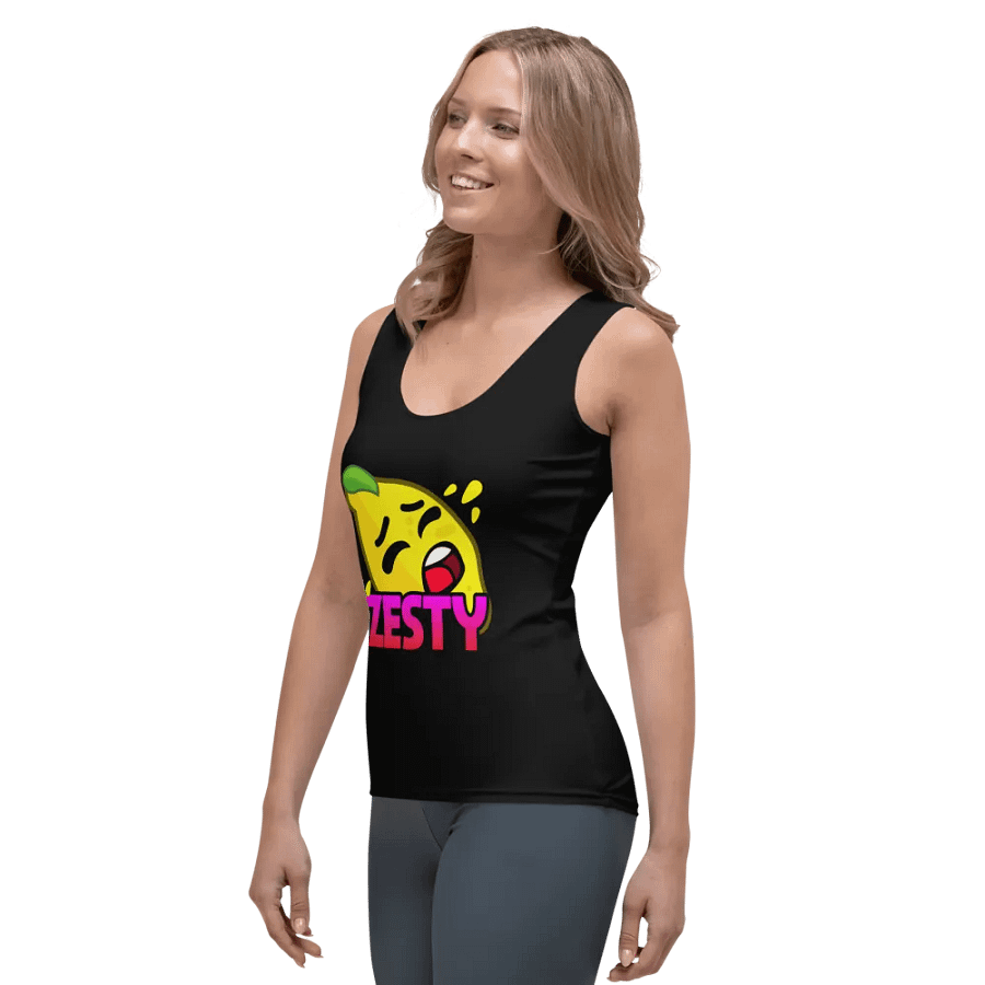 ZESTY WOMEN'S FITTED TANK TOP product image (3)