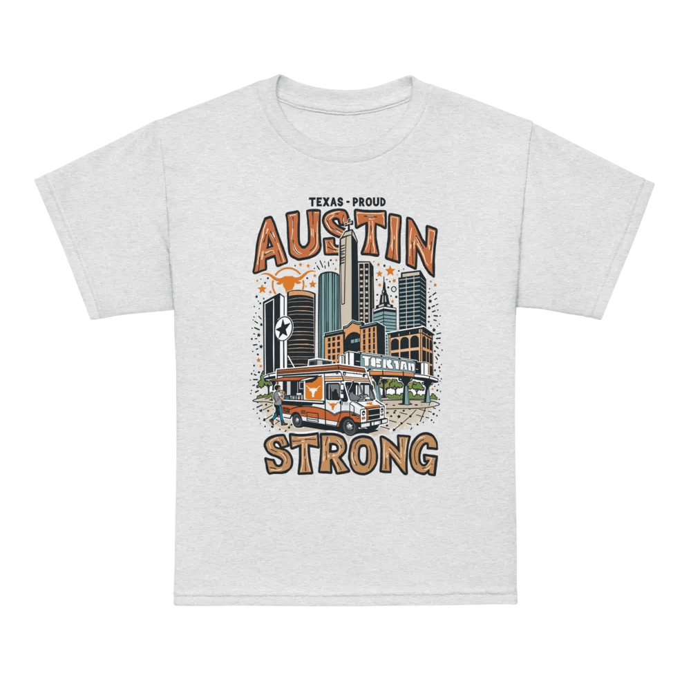 Austin Strong Kids Sports Tee product image (48)