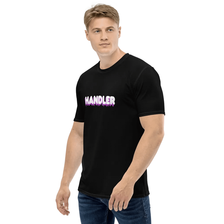 Identity Shirt - HANDLER - Black / Purple / White product image (7)