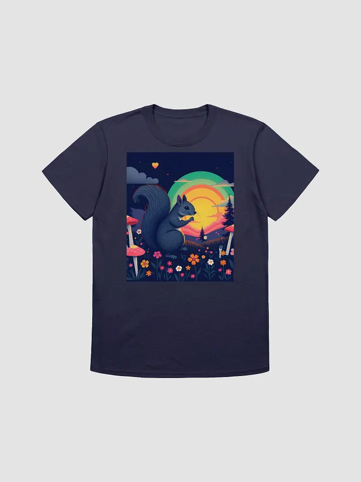 Sunrise Squirrel Fantasy T-Shirt product image (1)