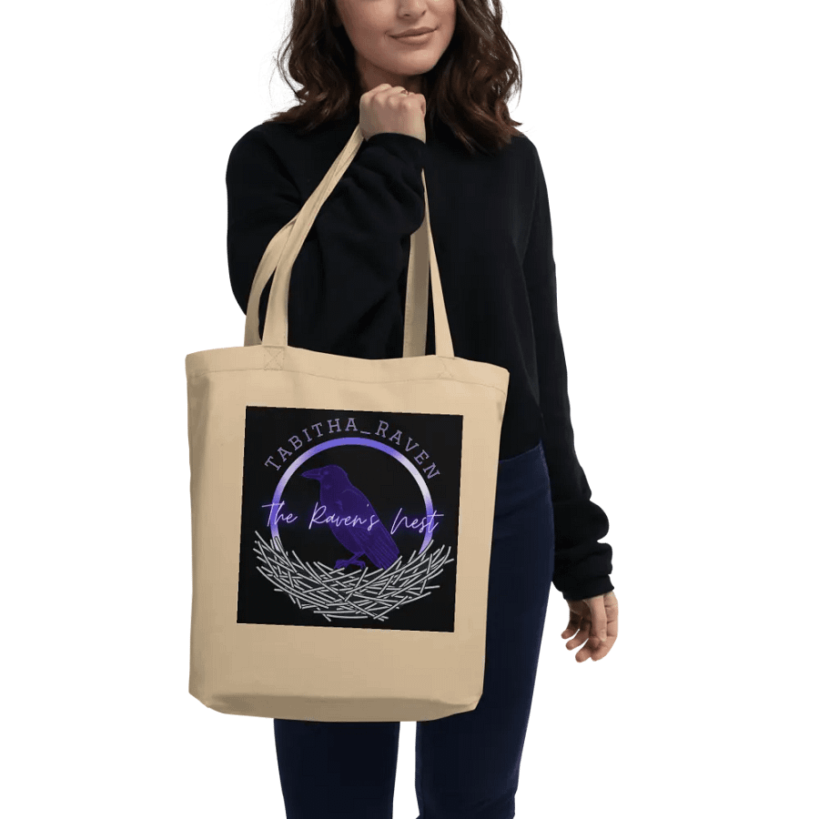 Raven's Nest Eco Tote: Mystical & Sustainable product image (2)