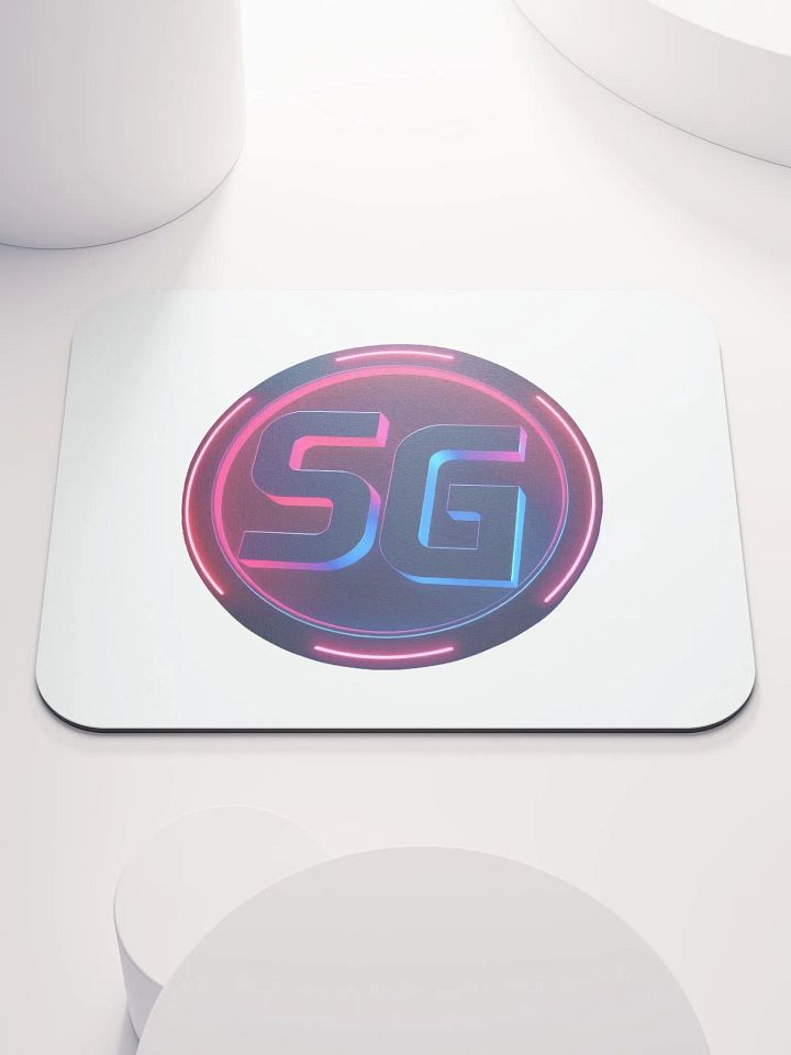 Neon SG Logo Mouse Pad product image (1)