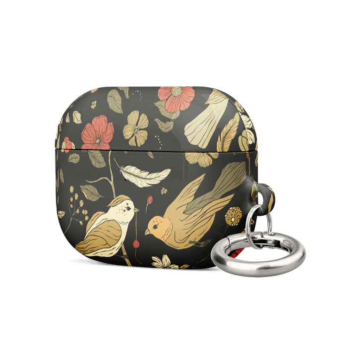 Vintage Bird and Floral All-Over AirPods® Case product image (9)