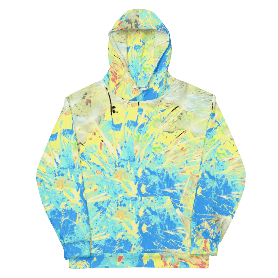 Cool Abstract Dandelion Seeds Unisex Pull Over Hoodie product image (11)