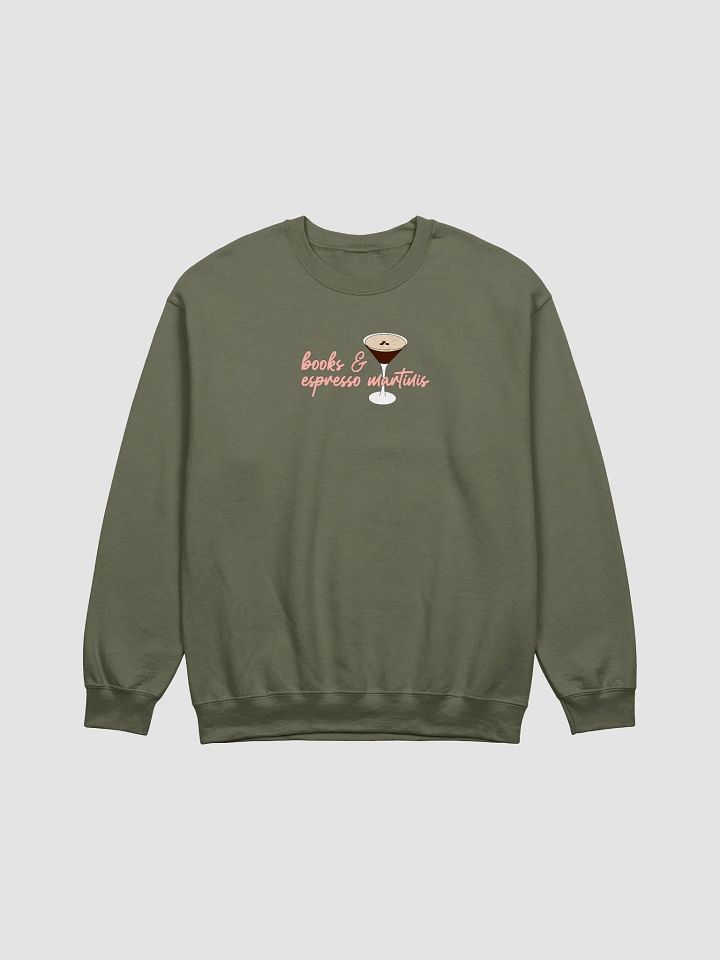 Books and Espresso Martinis Crewneck Sweatshirt product image (1)