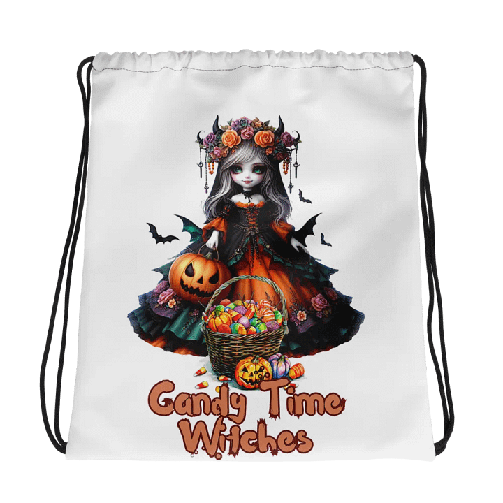 Candy Time Witches Drawstring Bag product image (1)