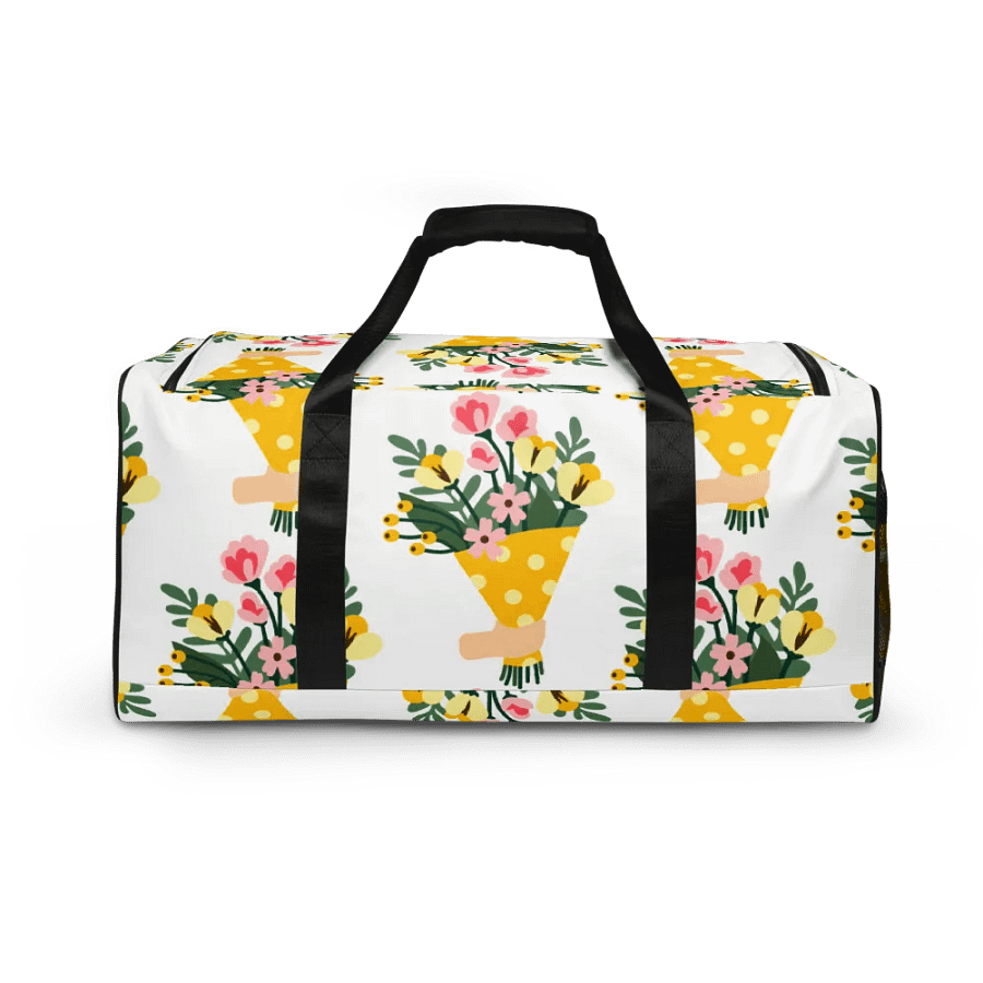 Bouquet Bliss All-Over Duffle Bag product image (4)