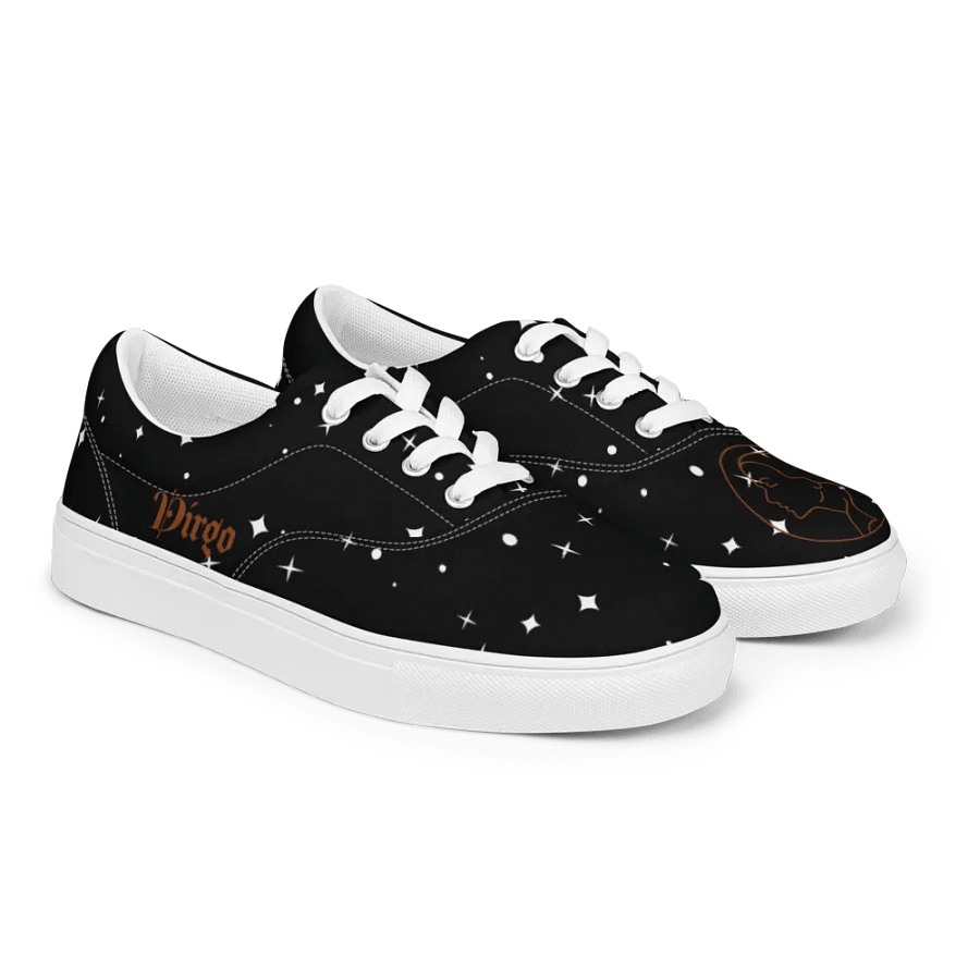 Starry Night Virgo Men's Canvas Shoes product image (3)