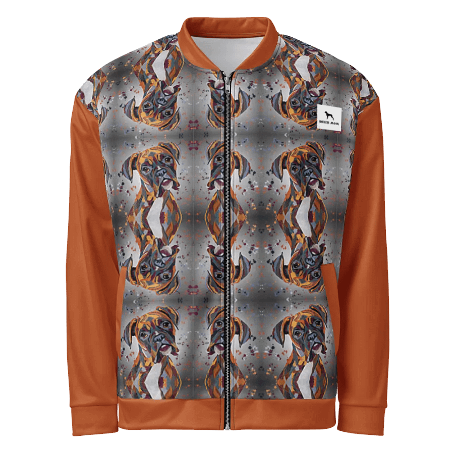 Geometric Boxer All-Over Bomber Jacket product image (1)