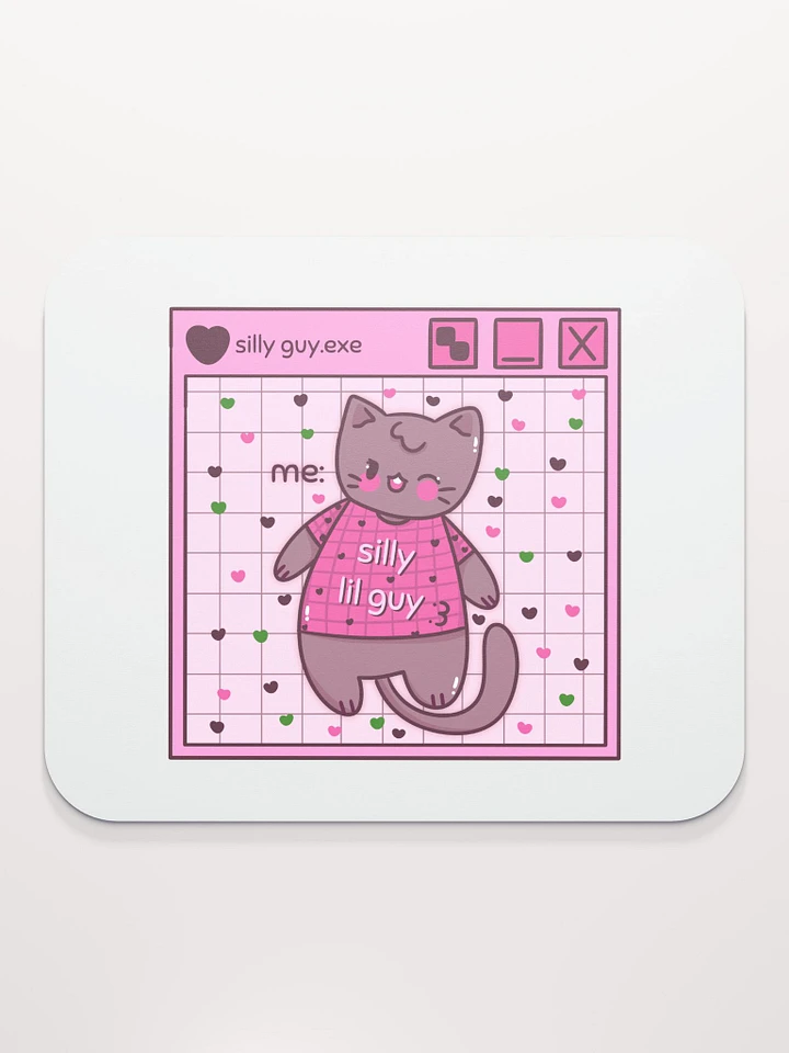 Silly Lil Guy Pink Mouse Mat product image (1)