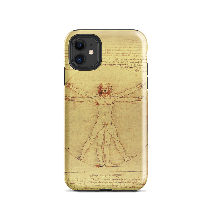 Vitruvian Man Tough Case for iPhone® product image (47)