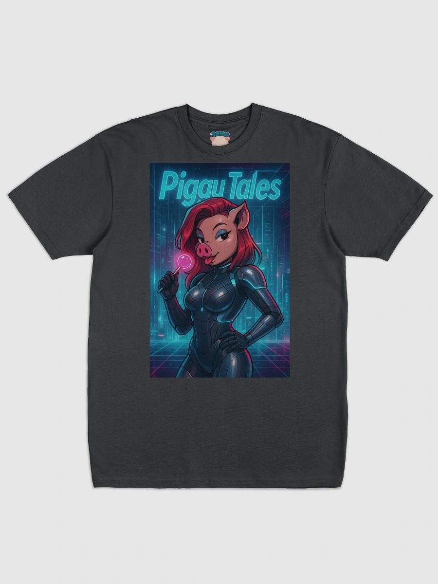 Futuristic Lollipop Piggy Tee product image (1)