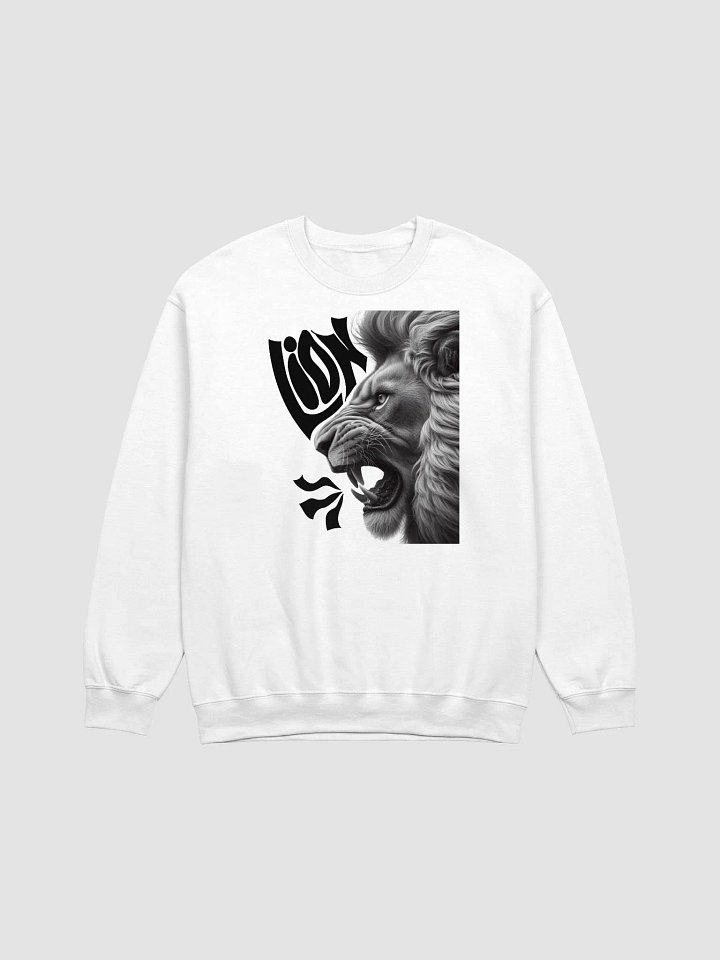 Sweatshirt Fierce Lion Graphic Wild Animal Unique design for the wild at heart Sweatshirt product image (1)