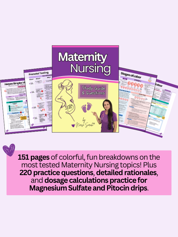 Nursing School Bundle Books by Nurse Sarah® (Digital) product image (2)