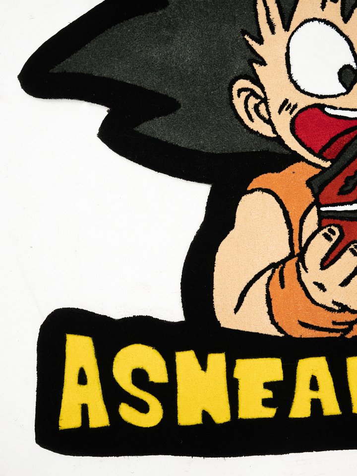 Kid Goku Sneaker Rug product image (2)