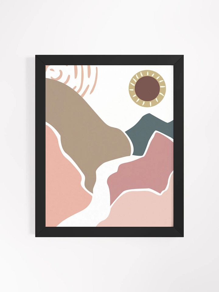 Abstract Fusion Framed Poster product image (6)