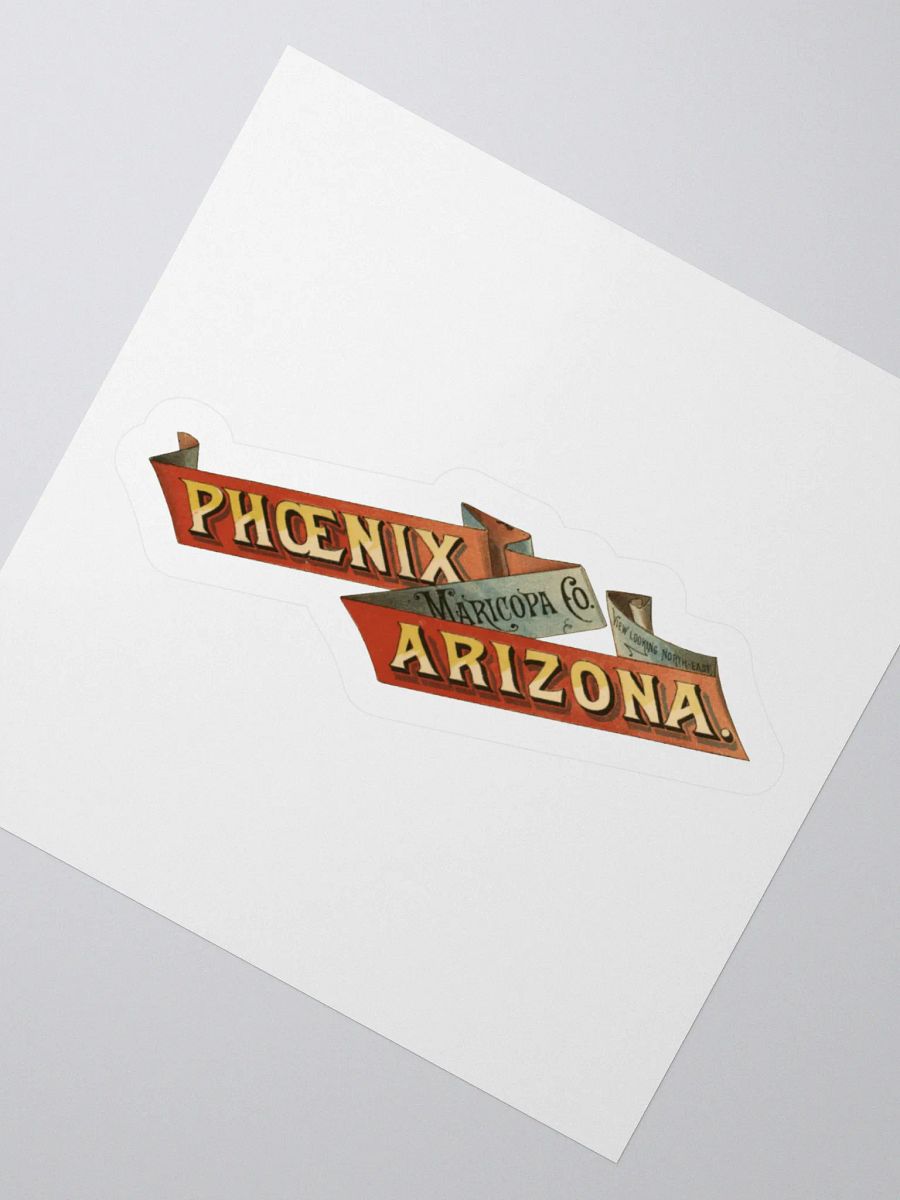 Phoenix Arizona 1885 Sticker product image (6)