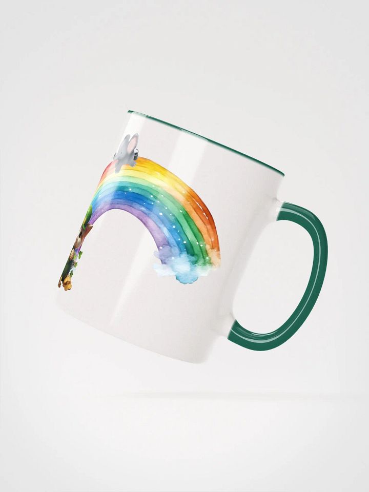 At the End of the Rainbow Ceramic Mug | 11oz & 15oz Whimsical Drinkware product image (2)