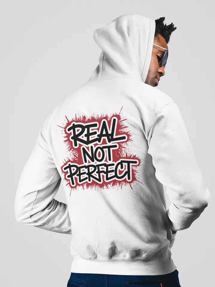 Real not Perfect | Unisex Premium Hoodie by Cotton Heritage product image (1)