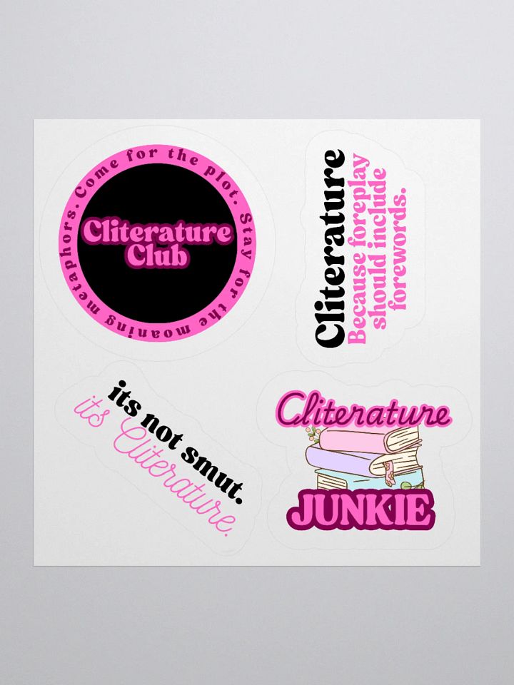Cliterature Stickers product image (1)