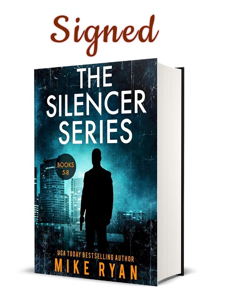 The Silencer Series Books 5-8 Hardcover - Signed product image (1)
